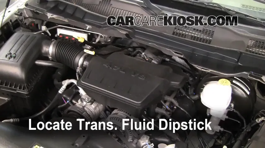 2011 Ram 1500 SLT 4.7L V8 FlexFuel Crew Cab Pickup Transmission Fluid